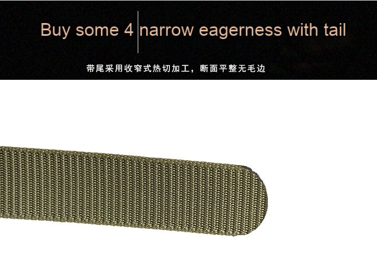 New imitation needle buckle automatic buckle belt