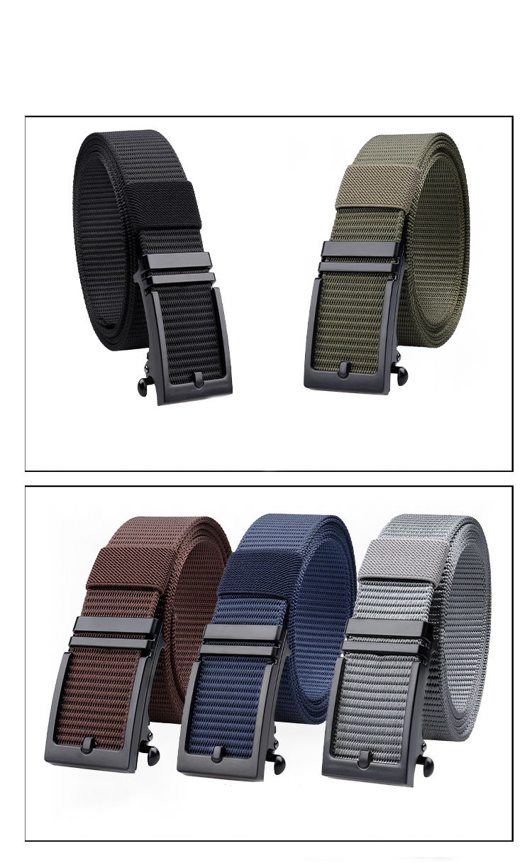 New imitation needle buckle automatic buckle belt