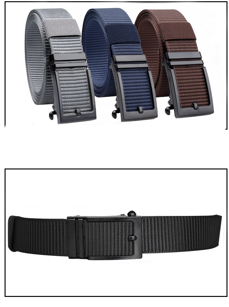 New imitation needle buckle automatic buckle belt