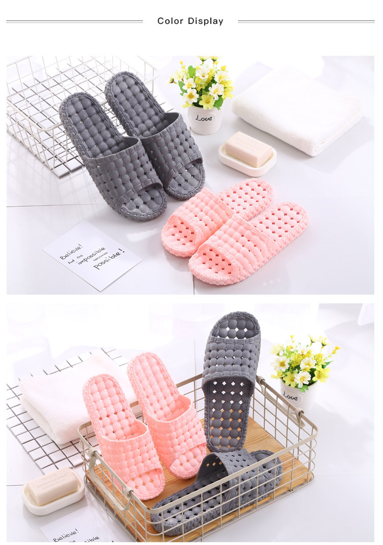 New plastic blowout slippers for summer