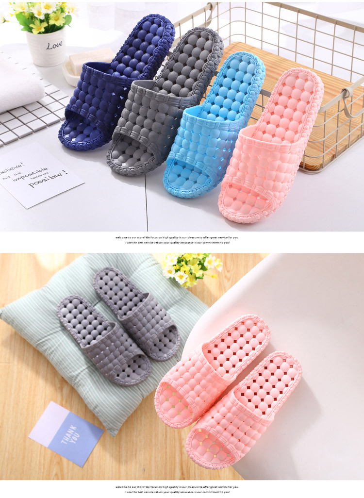 New plastic blowout slippers for summer