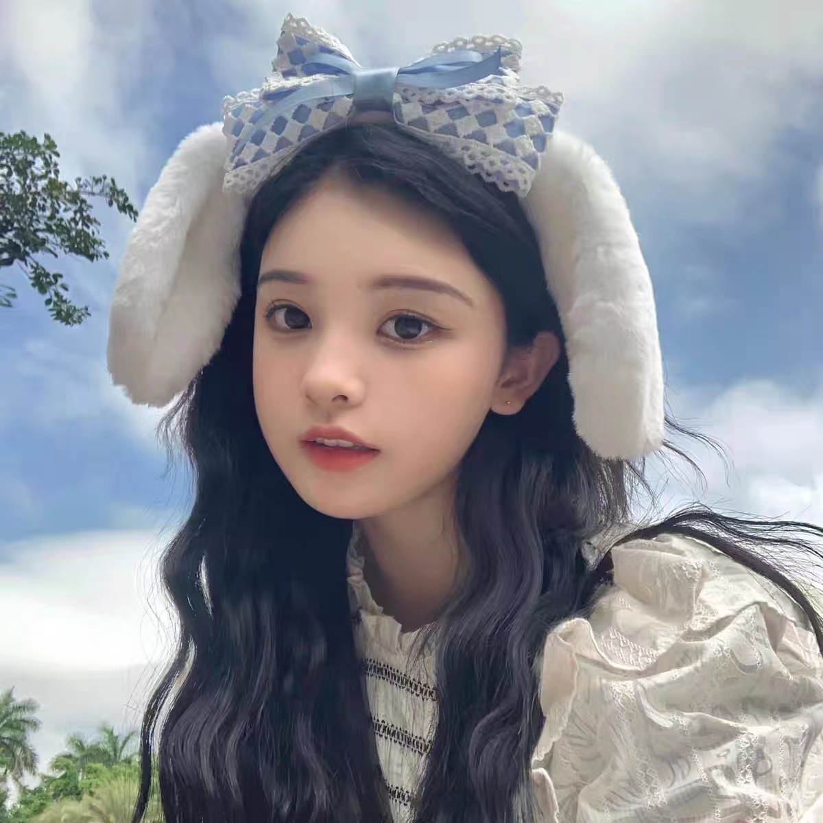 New rabbit ear headband