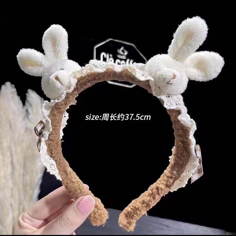 New rabbit ear headband