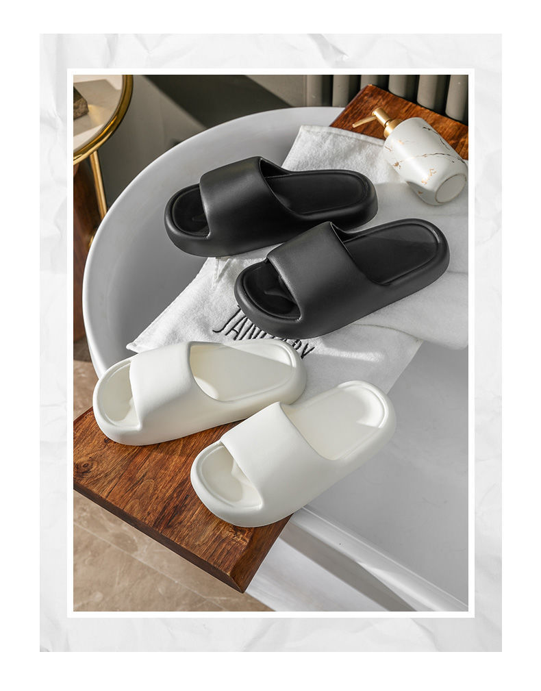 New thick soled couple home slippers