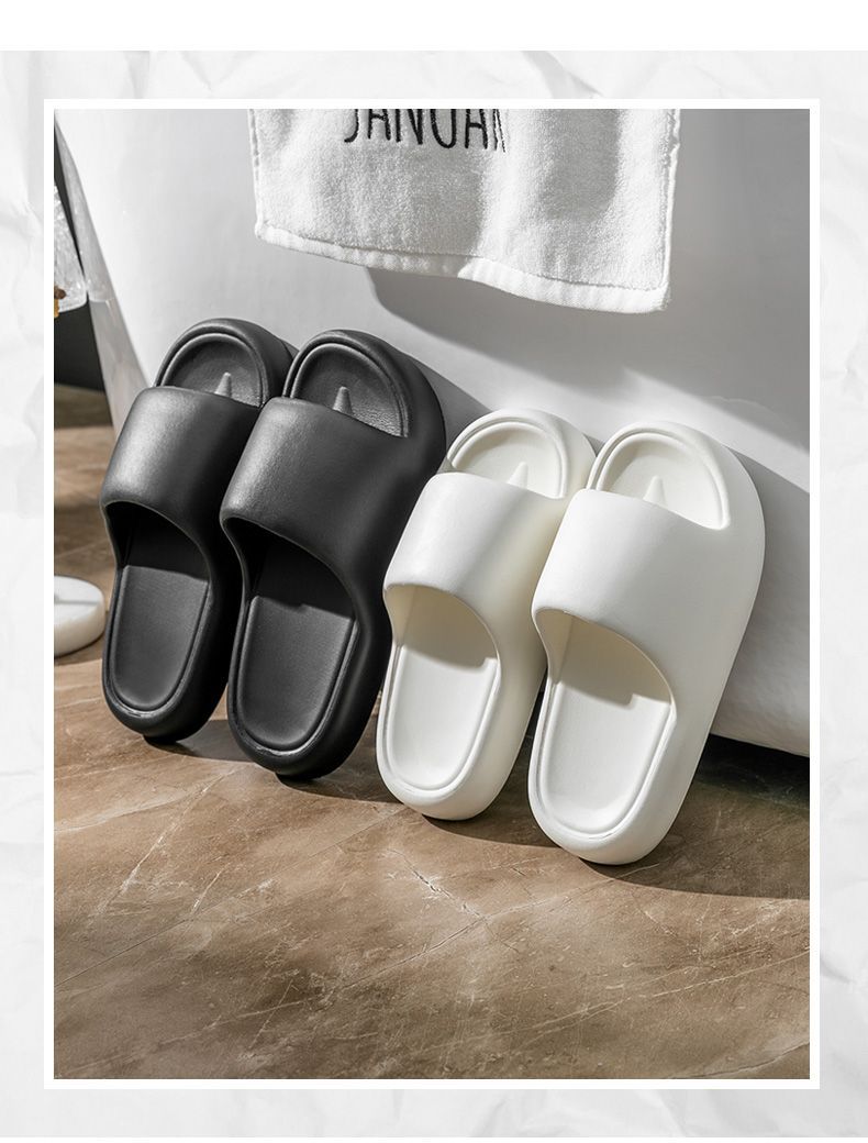 New thick soled couple home slippers