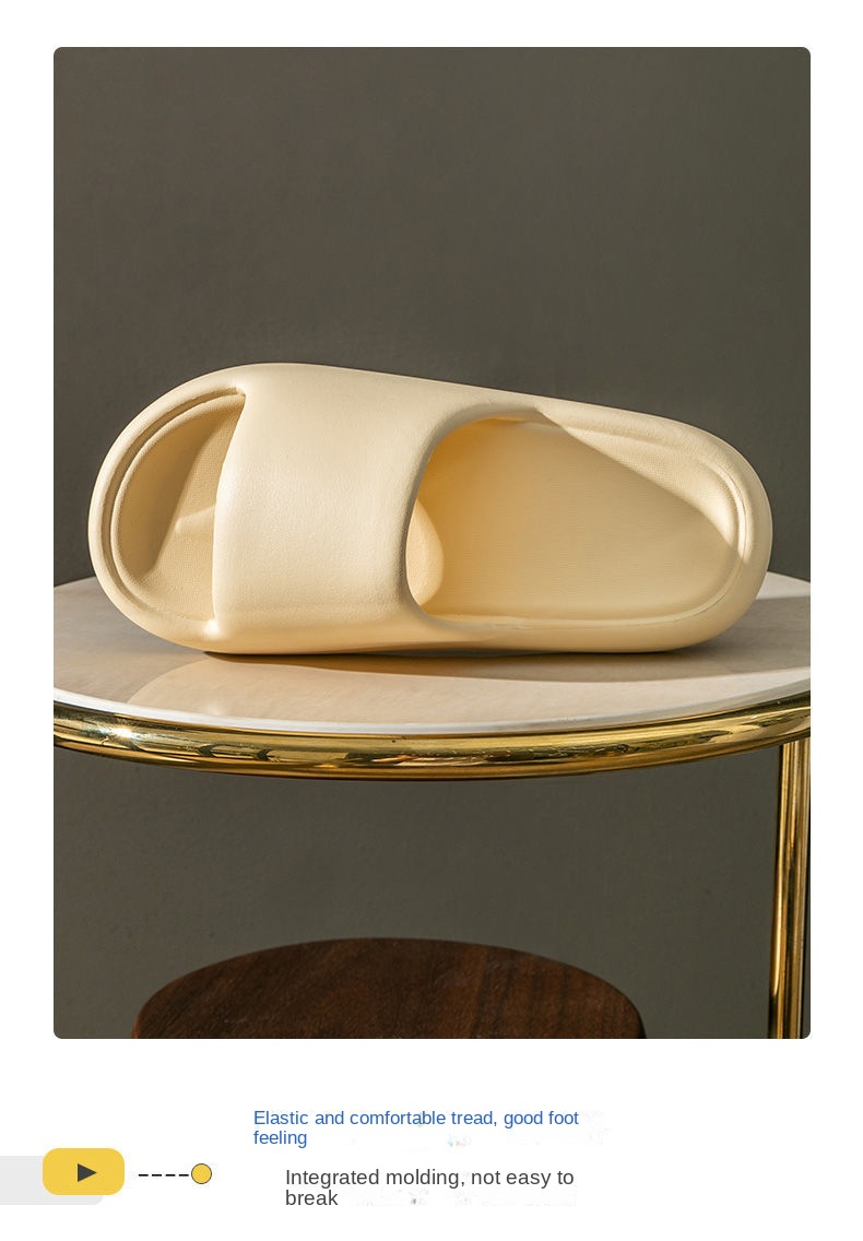New thick soled couple home slippers