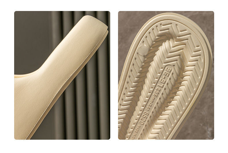 New thick soled couple home slippers