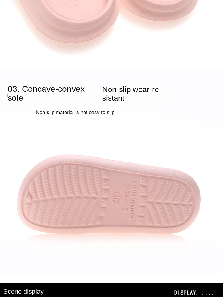 Non-slip crocs for summer