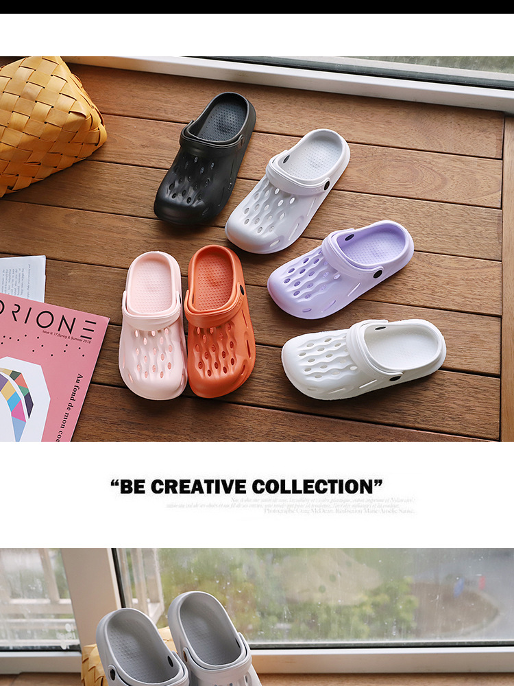 Non-slip crocs for summer