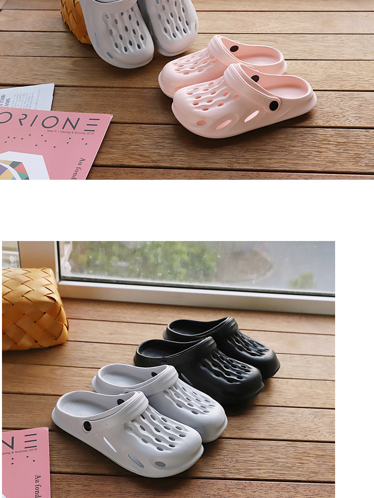 Non-slip crocs for summer