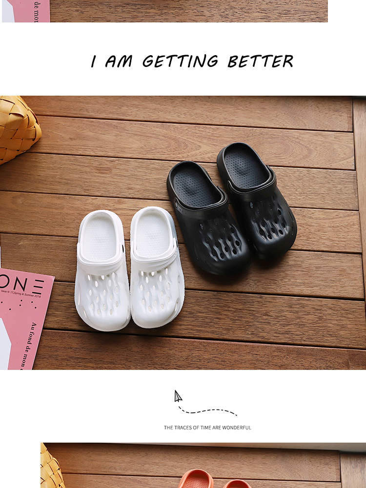 Non-slip crocs for summer