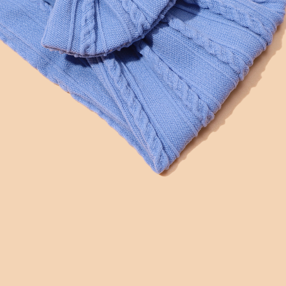 Nylon jacquard bow new color baby headband