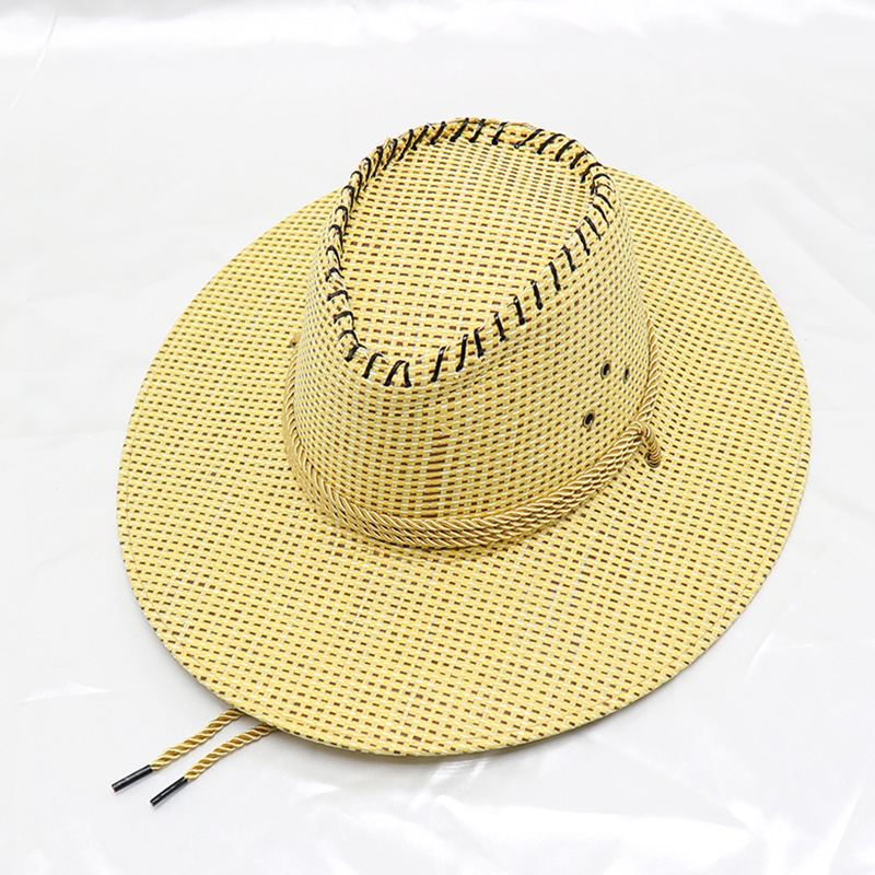 Outdoor fishing flat visor with large eaves