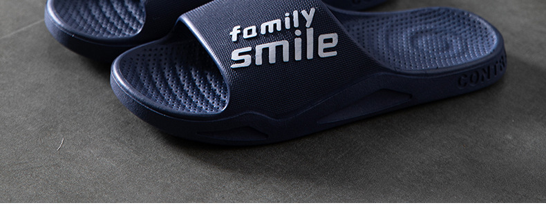 PVC soft-soled slippers for home couple shower