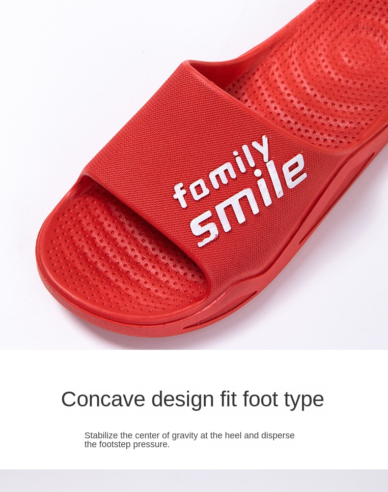 PVC soft-soled slippers for home couple shower
