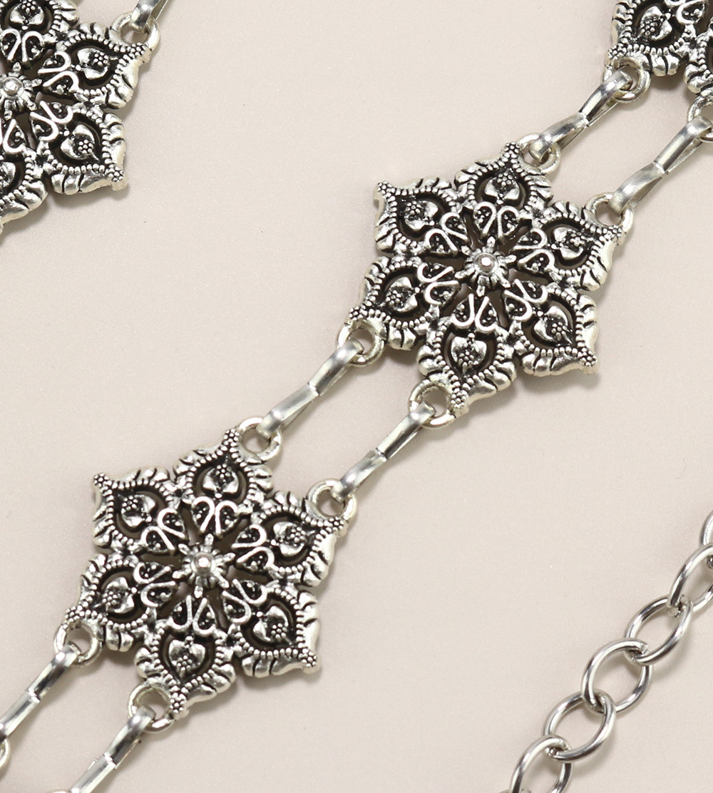 Premium sense Ladies Metal chain Retro Butterfly Heart waist chain