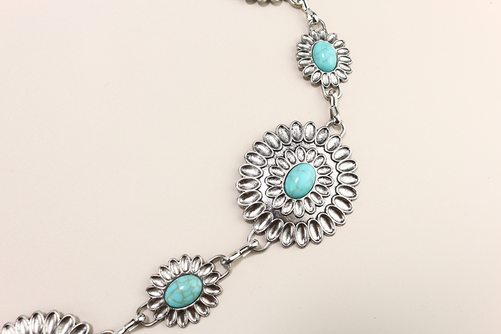 Premium sense Ladies Metal chain Retro Butterfly Heart waist chain