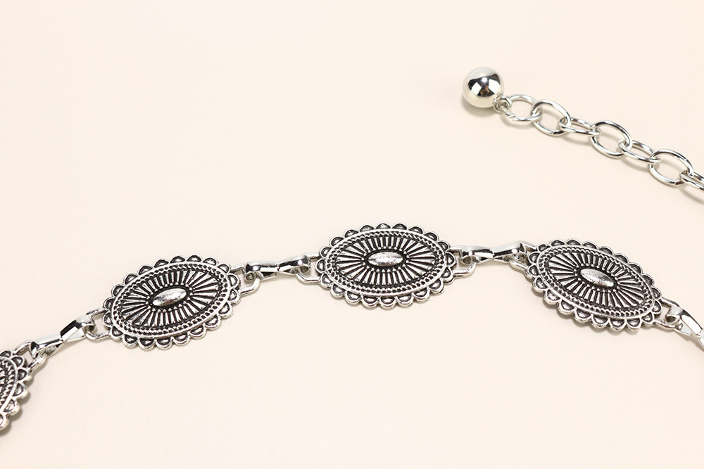 Premium sense Ladies Metal chain Retro Butterfly Heart waist chain