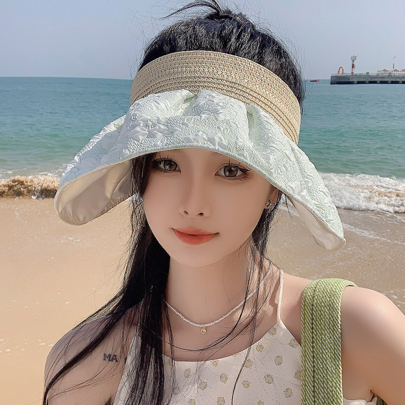 Printed shell hat with silver glue empty top hat