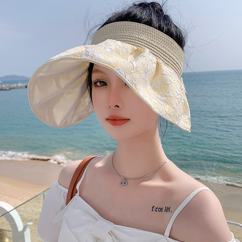 Printed shell hat with silver glue empty top hat