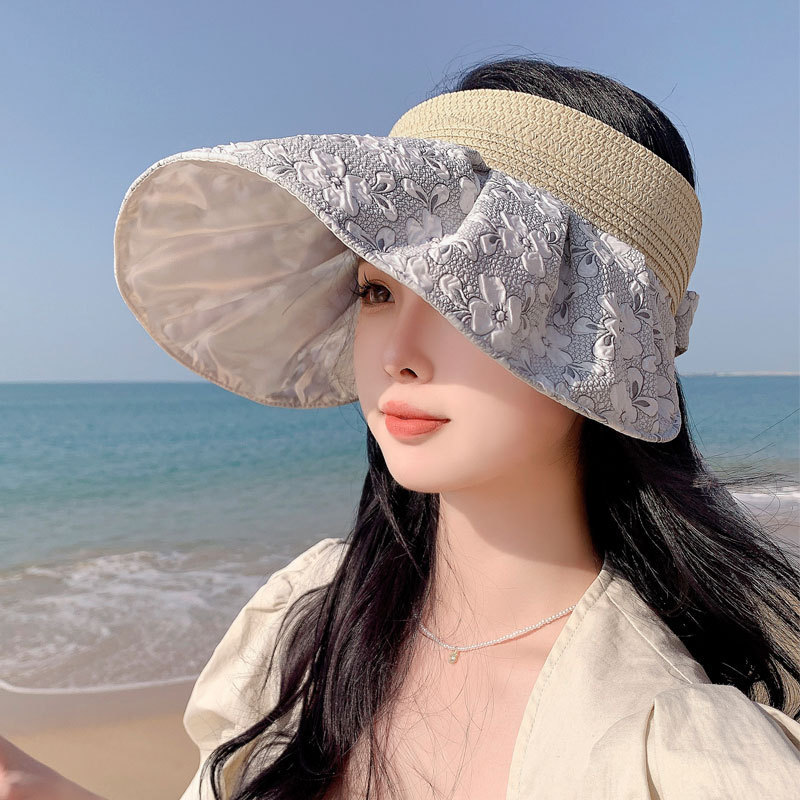 Printed shell hat with silver glue empty top hat