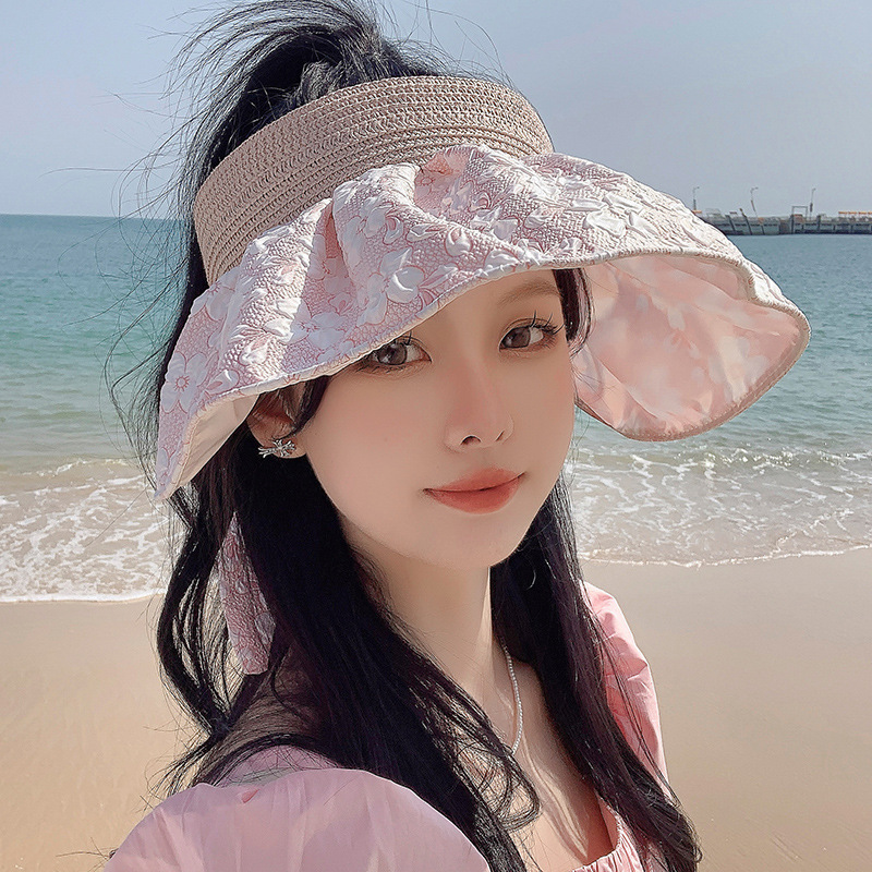 Printed shell hat with silver glue empty top hat