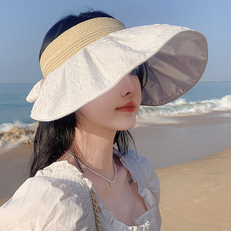 Printed shell hat with silver glue empty top hat