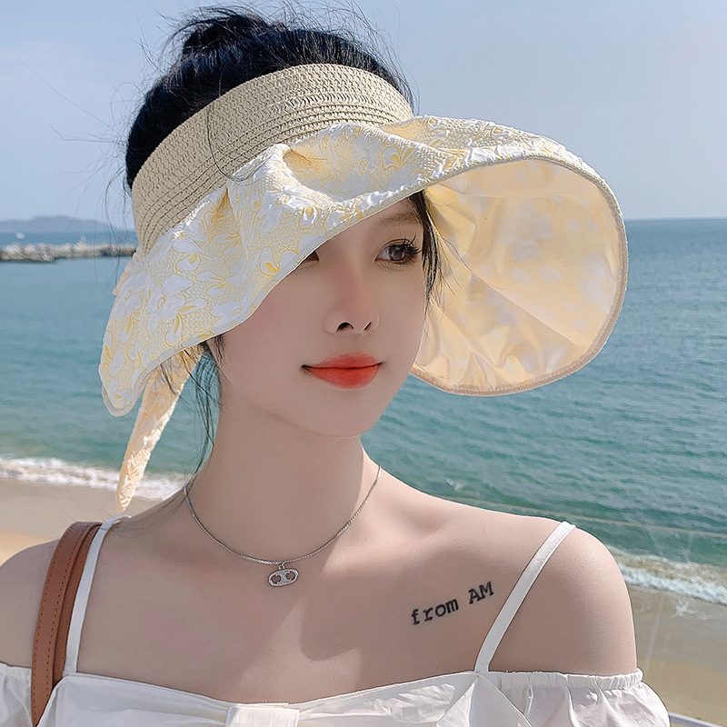 Printed shell hat with silver glue empty top hat