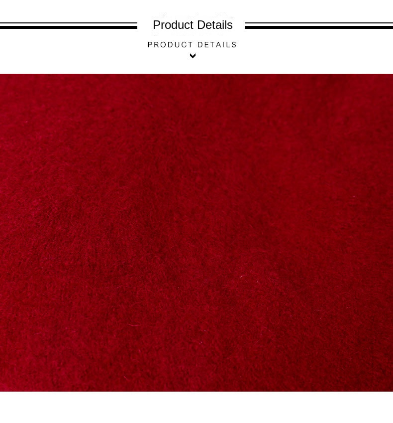 Pure wool beret for spring and autumn