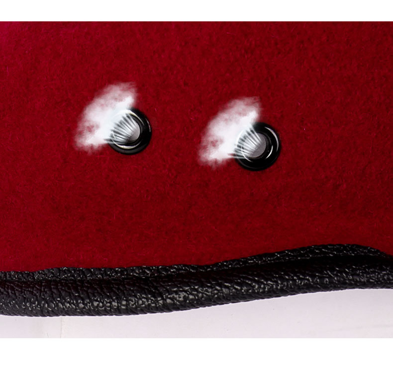 Pure wool beret for spring and autumn
