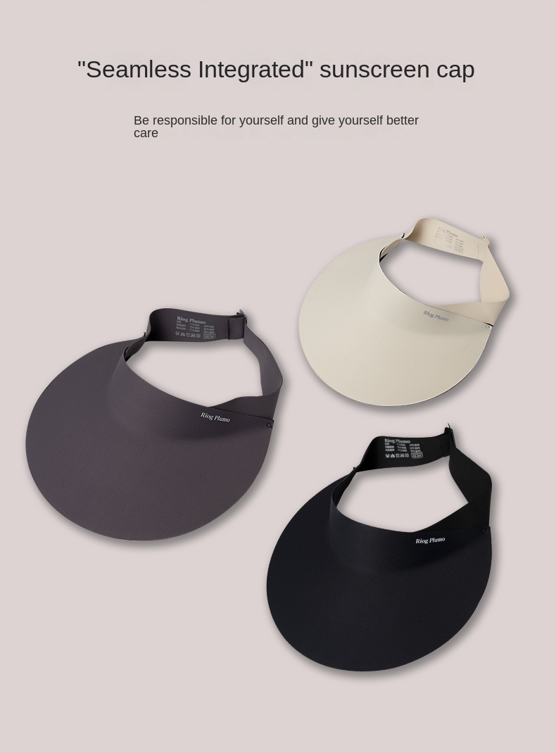 Quick-drying traceless sun hat Empty top sunscreen hat