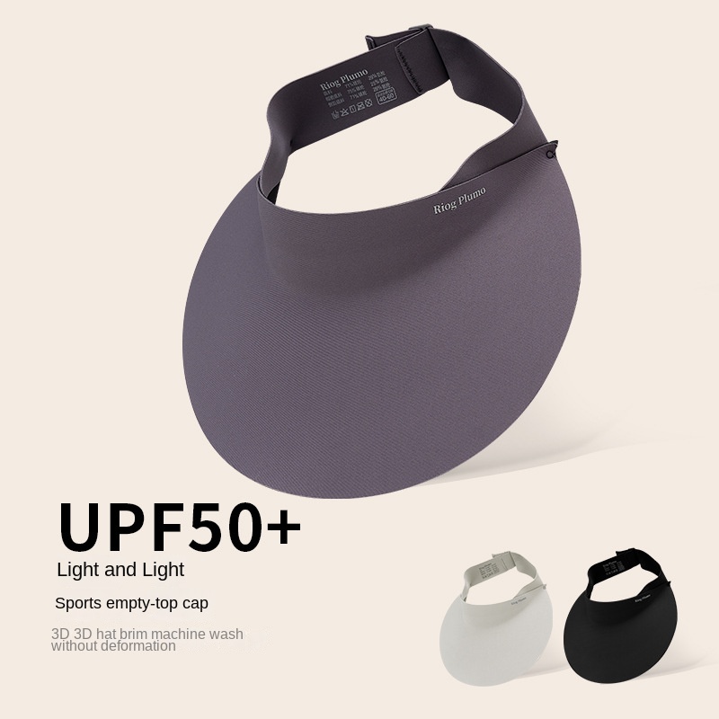 Quick-drying traceless sun hat Empty top sunscreen hat