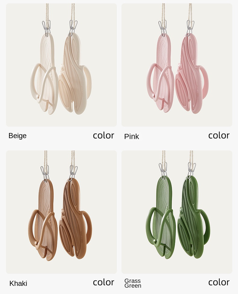 Removable portable travel slippers