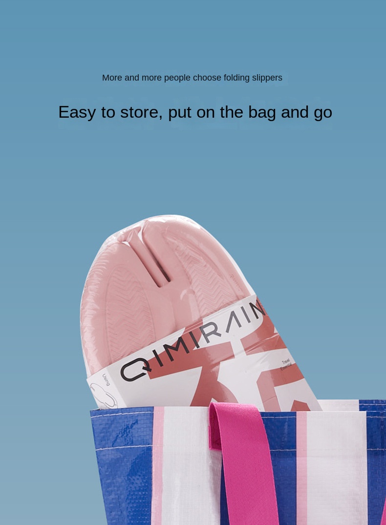 Removable portable travel slippers