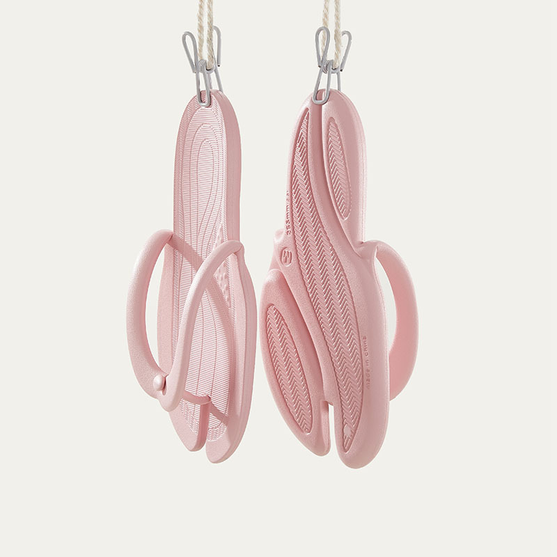 Removable portable travel slippers