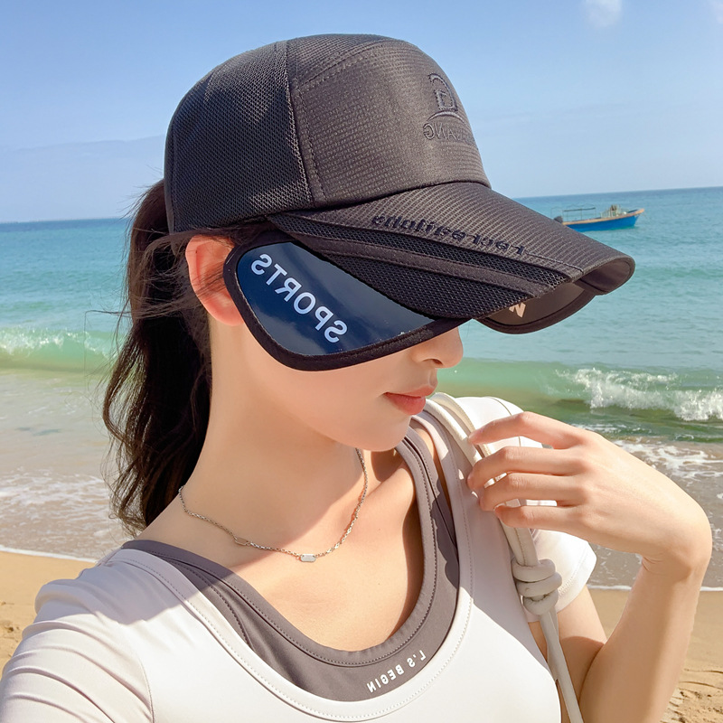 Retractable pull-out plate multifunctional visor