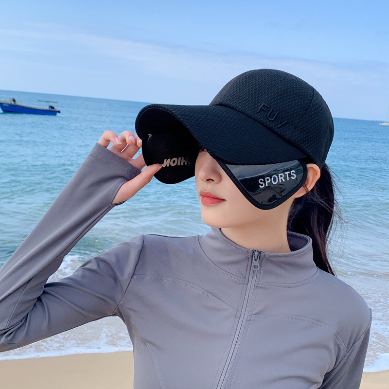 Retractable pull-out plate multifunctional visor