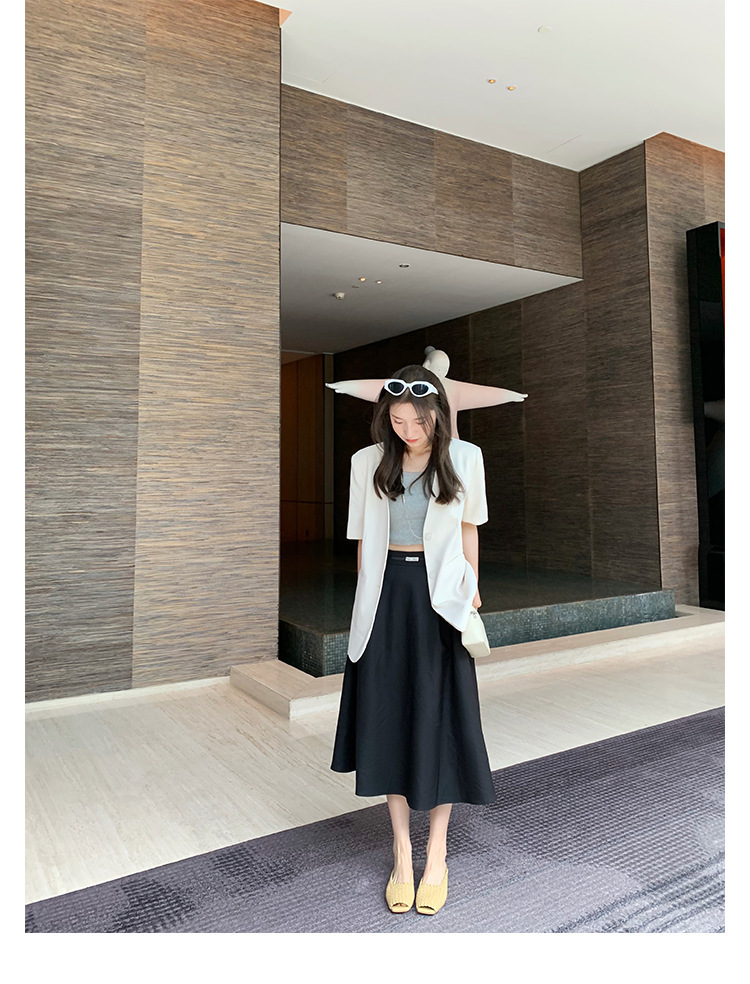 Sheepskin hand woven square head fish mouth flat empty slippers