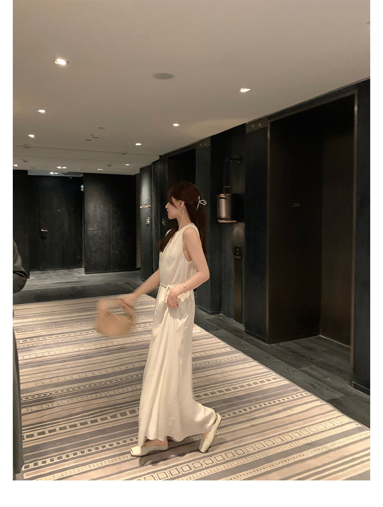 Sheepskin hand woven square head fish mouth flat empty slippers