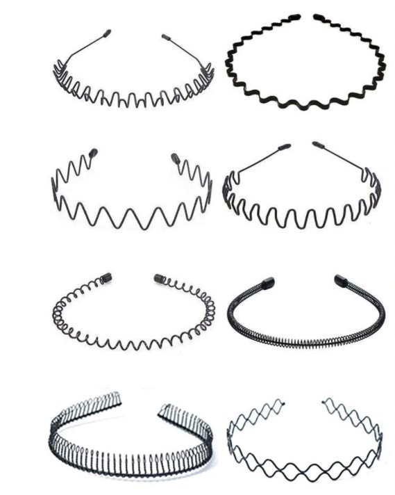 Simple sports headband Invisible wave headband