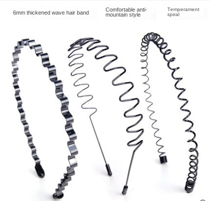 Simple sports headband Invisible wave headband