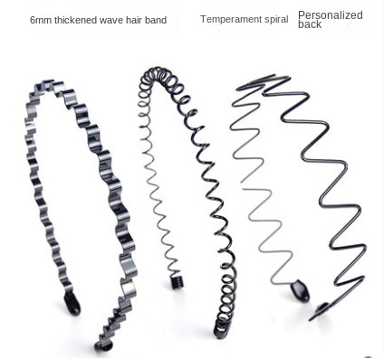 Simple sports headband Invisible wave headband