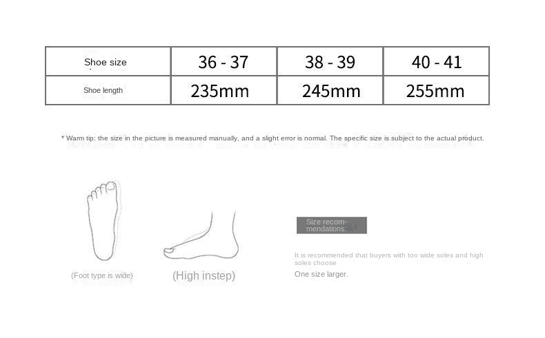 Slip-on sandals with thick soles