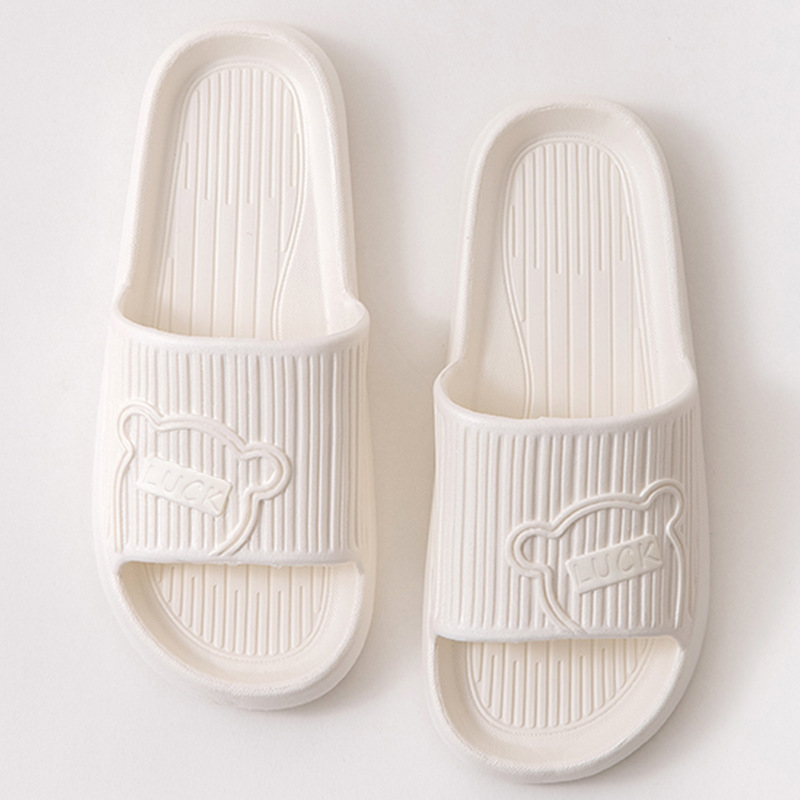 Soft sole slippers with non-slip petals