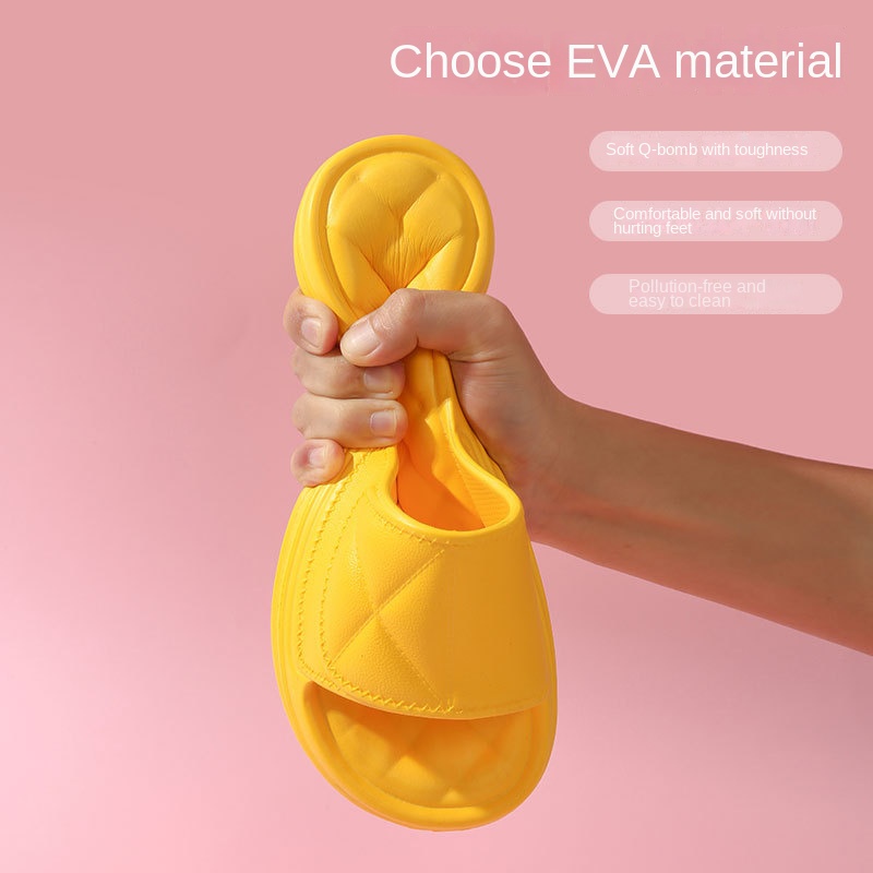 Soft soled indoor slippers for couples