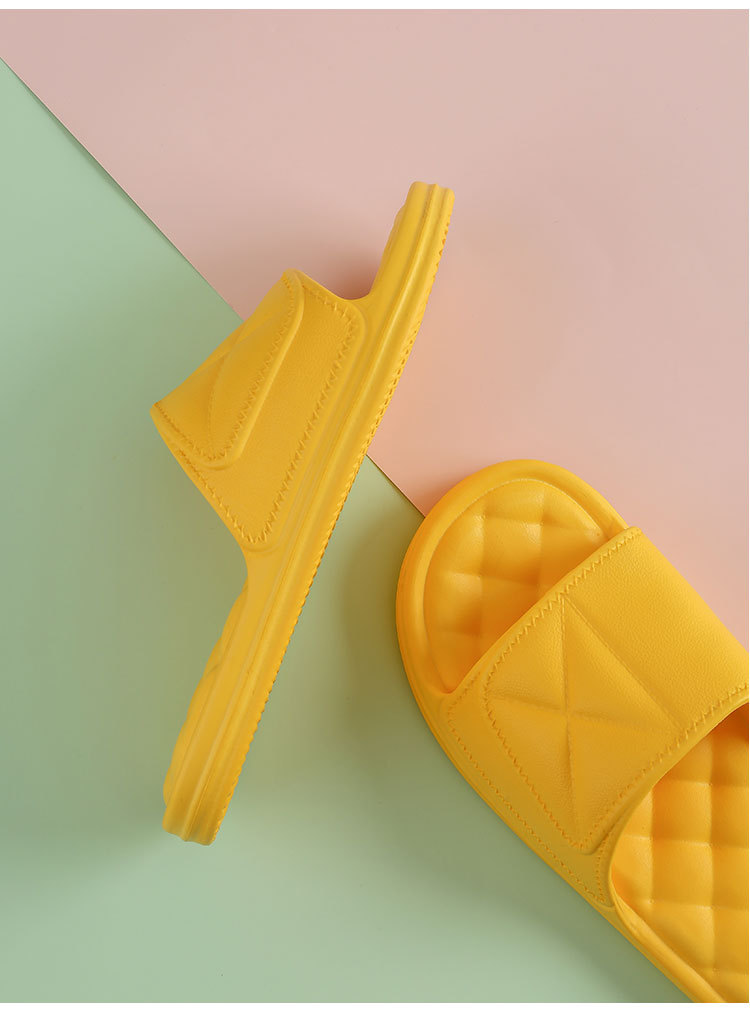 Soft soled indoor slippers for couples