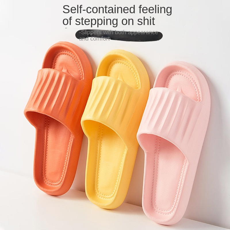 Soft soled indoor slippers for couples