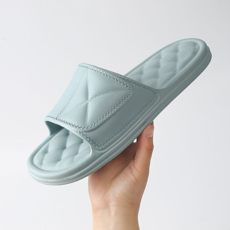 Soft soled indoor slippers for couples