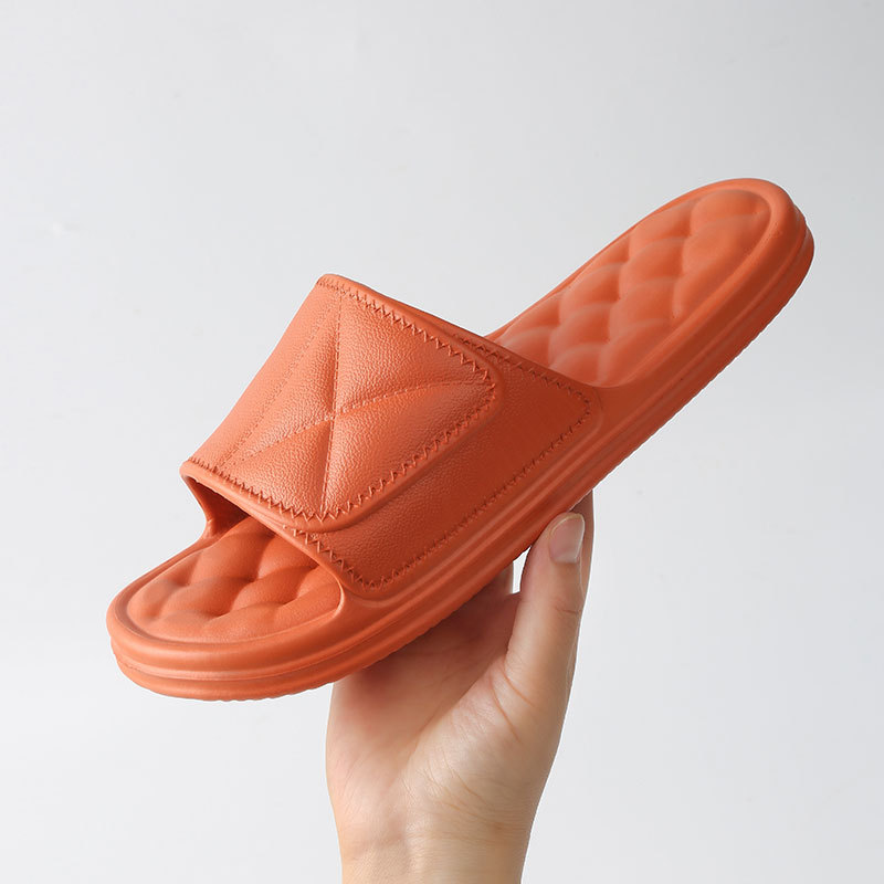 Soft soled indoor slippers for couples