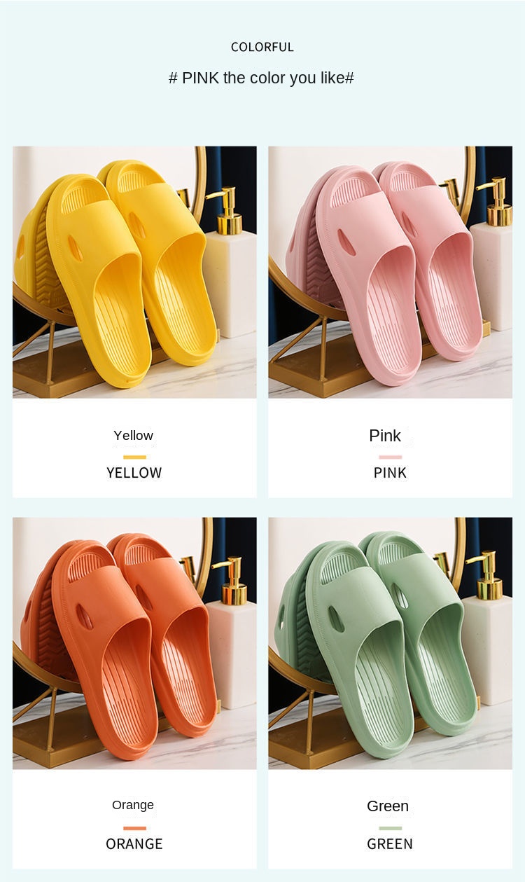 Soft soled summer slippers